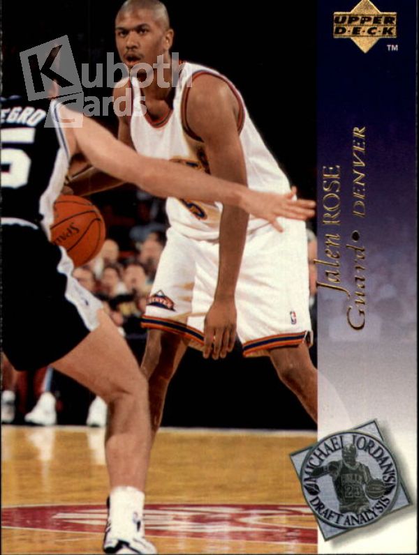 NBA 1994-95 Upper Deck - No 184 - Jalen Rose