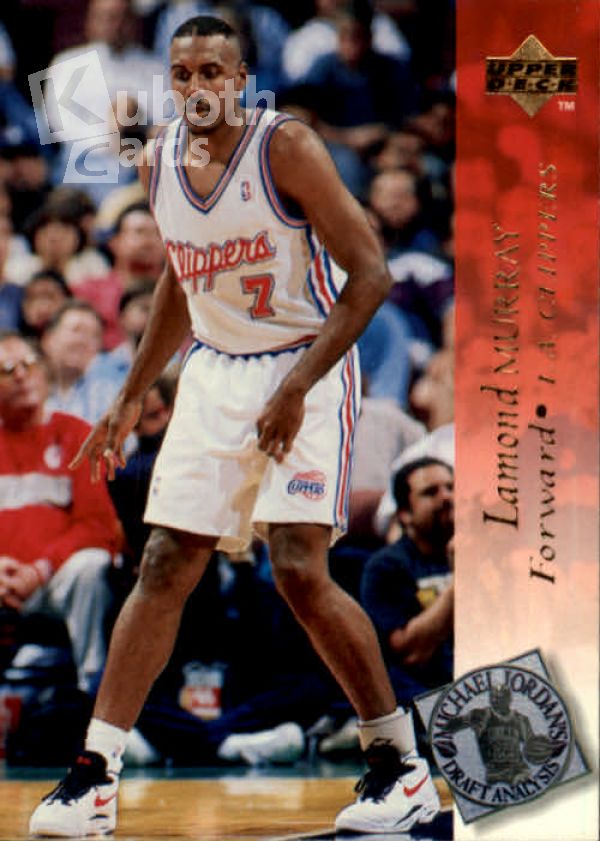 NBA 1994-95 Upper Deck - No 185 - Lamond Murray