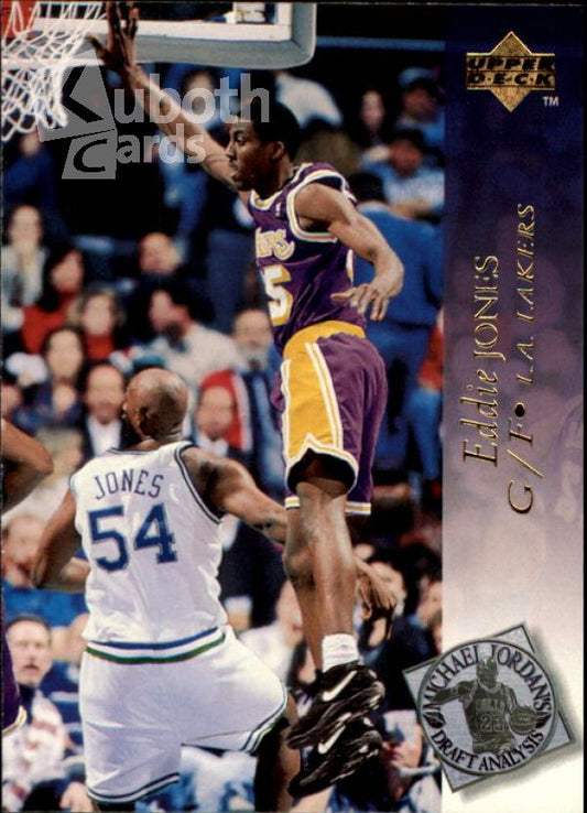 NBA 1994-95 Upper Deck - No. 188 - Eddie Jones