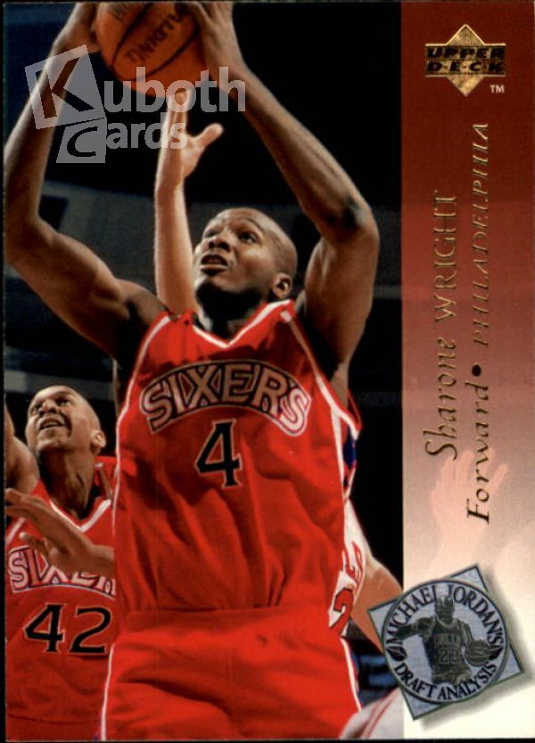 NBA 1994-95 Upper Deck - No 191 - Sharone Wright