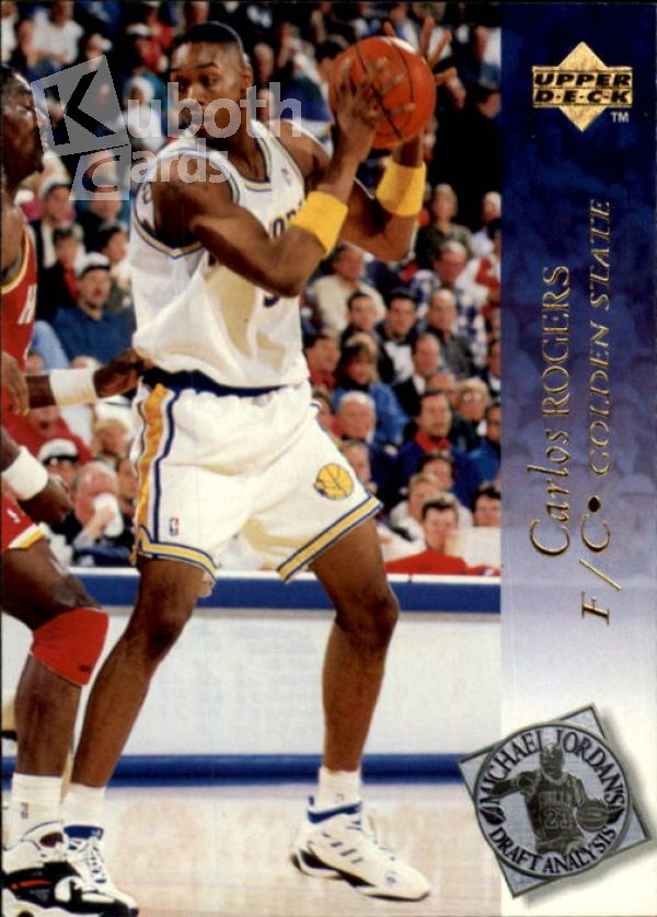 NBA 1994-95 Upper Deck - No 194 - Carlos Rogers