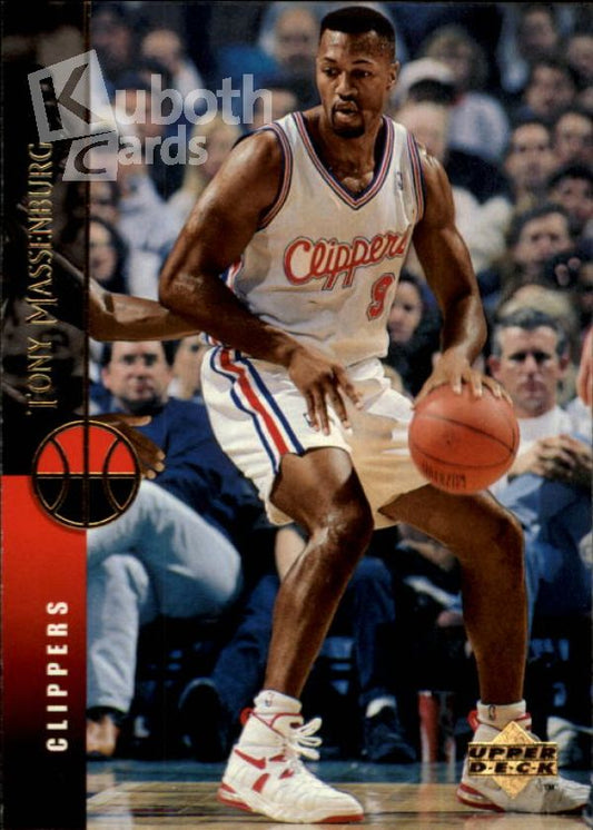 NBA 1994-95 Upper Deck - No 199 - Tony Massenburg