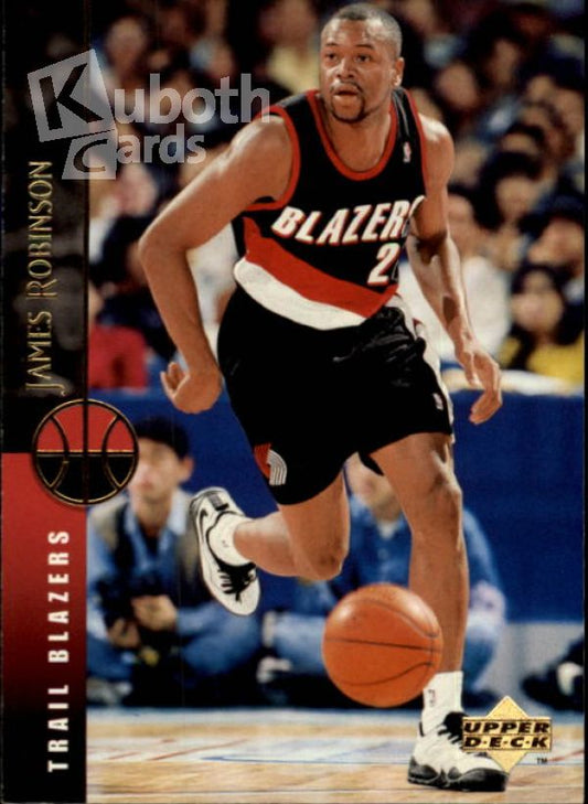 NBA 1994-95 Upper Deck - No 200 - James Robinson