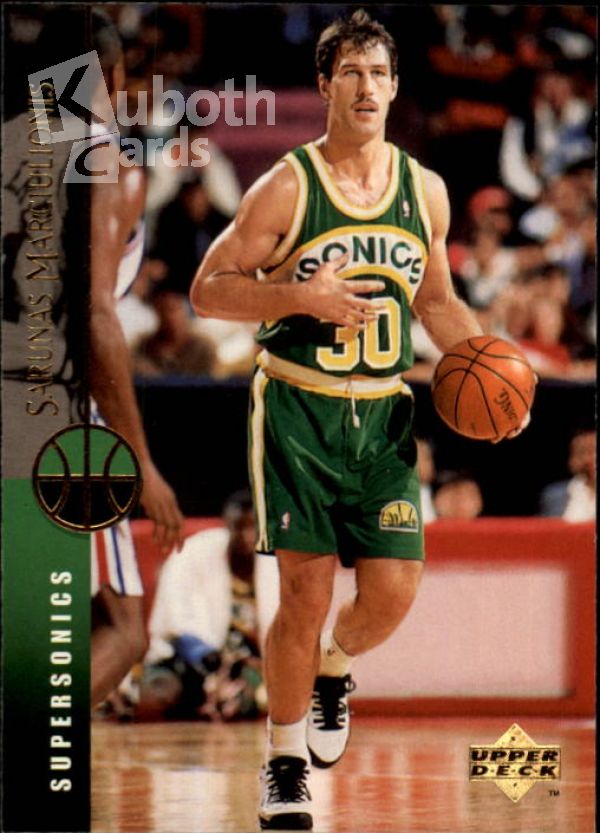 NBA 1994-95 Upper Deck - No 243 - Sarunas Marciulionis