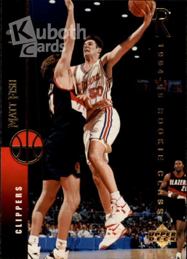 NBA 1994-95 Upper Deck - No. 258 - Matt Fish