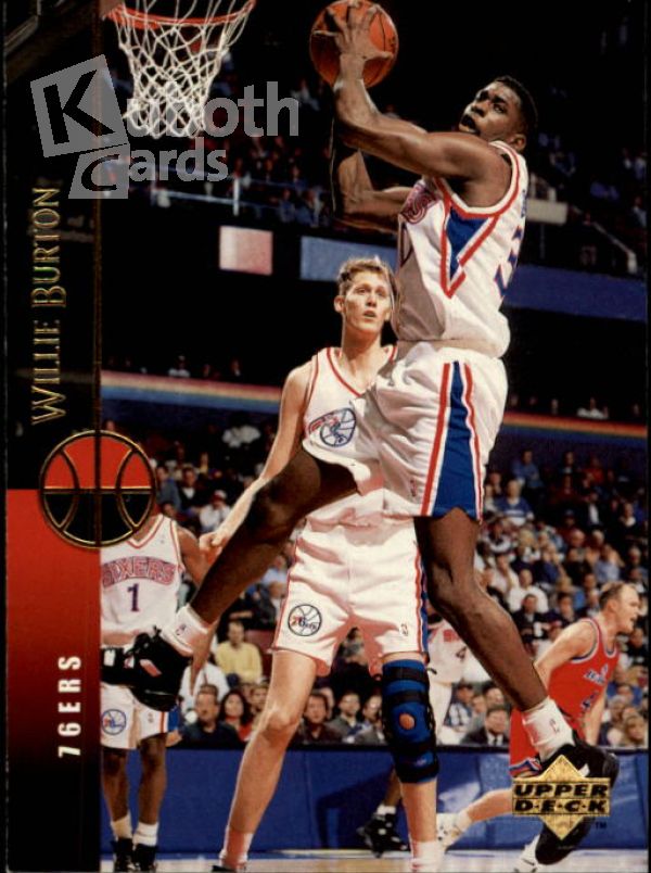 NBA 1994-95 Upper Deck - No 344 - Willie Burton