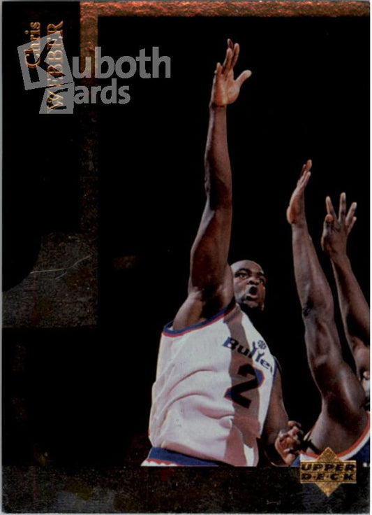 NBA 1994-95 Upper Deck Special Edition - No SE179 - Chris Webber