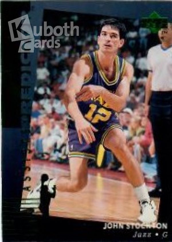 NBA 1994-95 Upper Deck Predictor League Leaders - No R11 - John Stockton