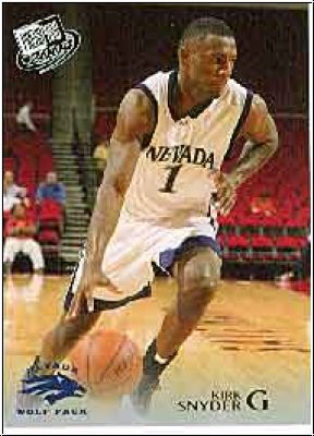 NBA 2004 Press Pass Gold - No G27 - Kirk Snyder