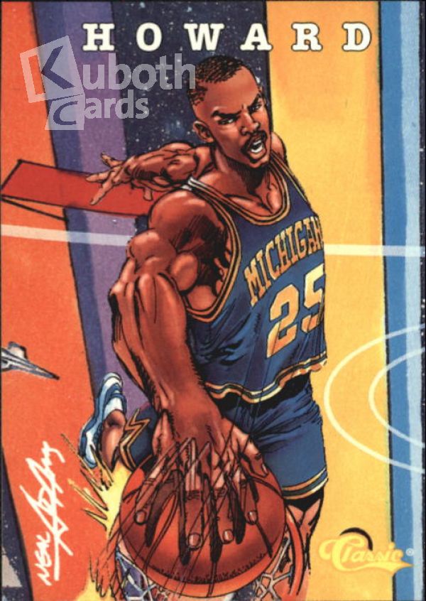 NBA 1994 Classic - No. 101 to 105 complete set of illustration cards