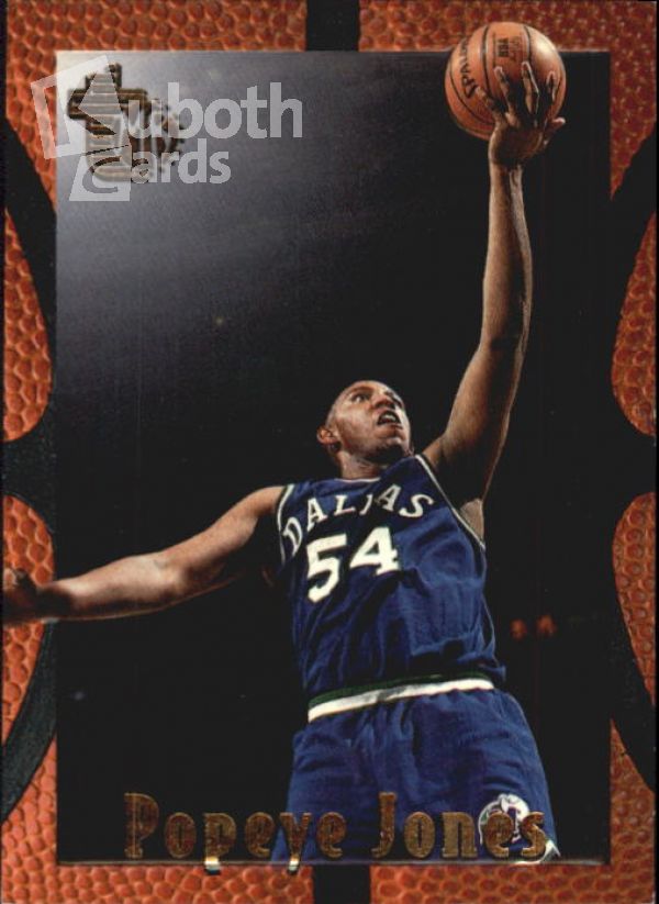 NBA 1994-95 Embossed - No. 21 - Popeye Jones