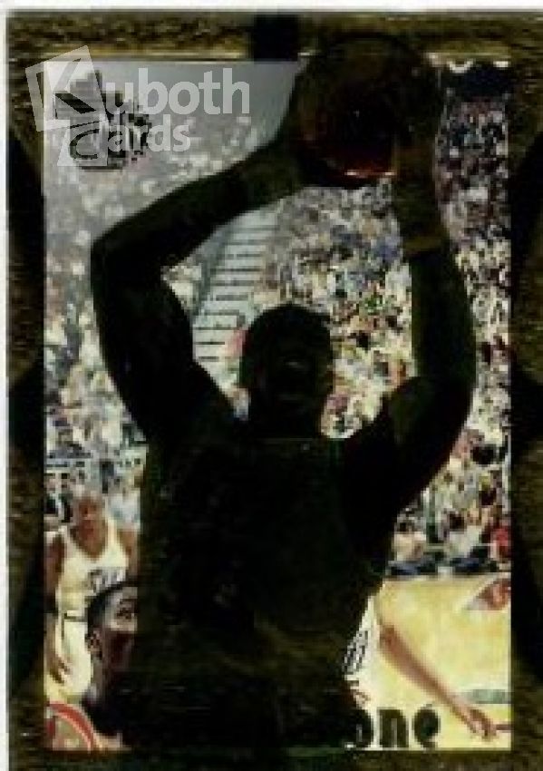 NBA 1994-95 Embossed Golden Idols - No 96 - Karl Malone