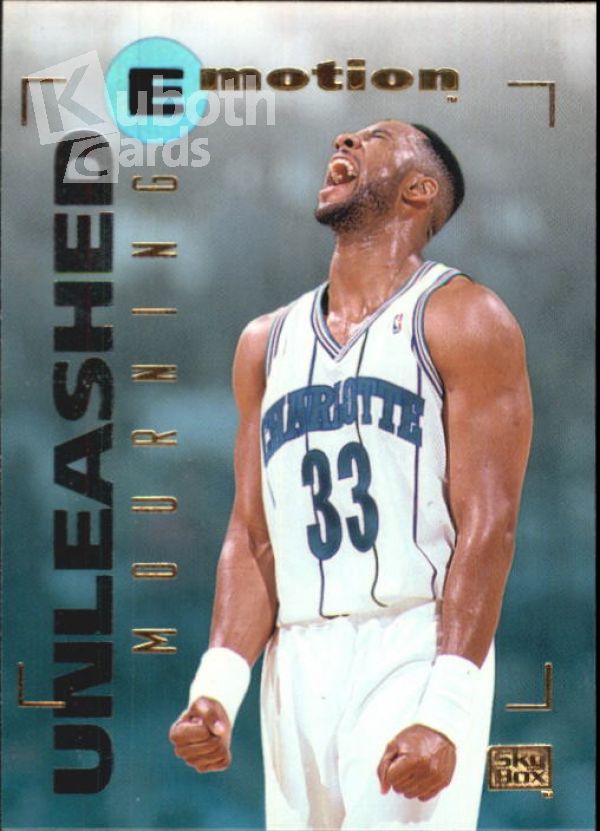 NBA 1994-95 Emotion - No 10 - Alonzo Mourning