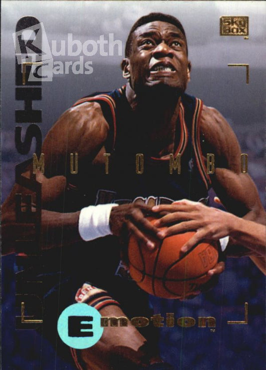 NBA 1994-95 Emotion - No 23 - Dikembe Mutombo