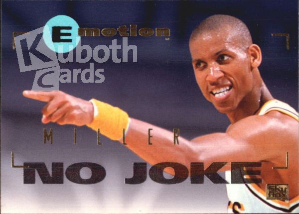 NBA 1994-95 Emotion - No 40 - Reggie Miller