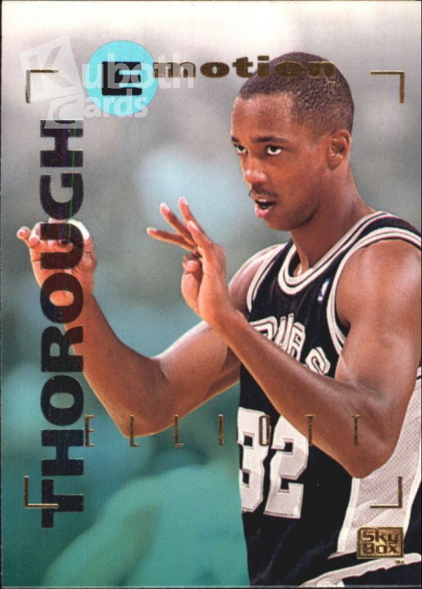 NBA 1994-95 Emotion - No 88 - Sean Elliott