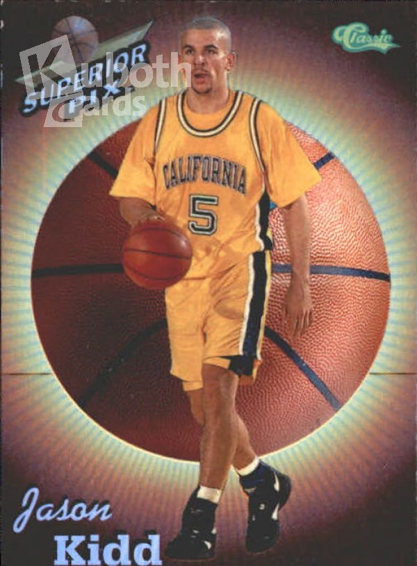 NBA 1995 Superior Pix Chrome - No 2 of 30 - Jason Kidd