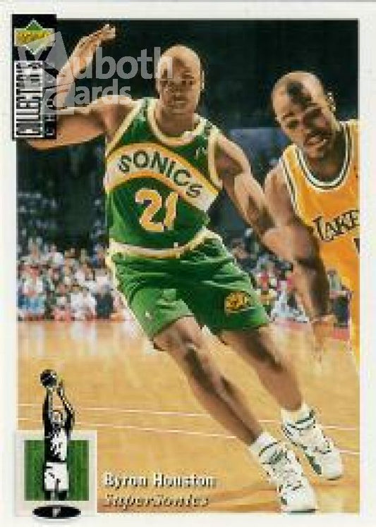 NBA 1994-95 Collector's Choice International German - No 321 - Byron Houston