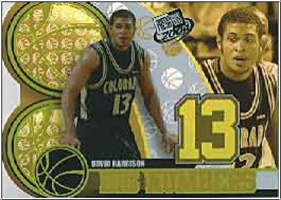 NBA 2004 Press Pass Big Numbers - No BN 20/25 - David Harrison