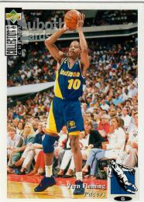 NBA 1994-95 Collector's Choice International German - No 348 - Vern Fleming