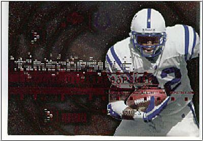 NFL 1999 Upper Deck PowerDeck Time Capsule - No T1 - Edgerrin James