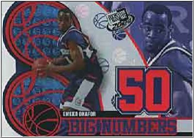 NBA 2004 Press Pass Big Numbers - No BN 17/25 - Emeka Okafor