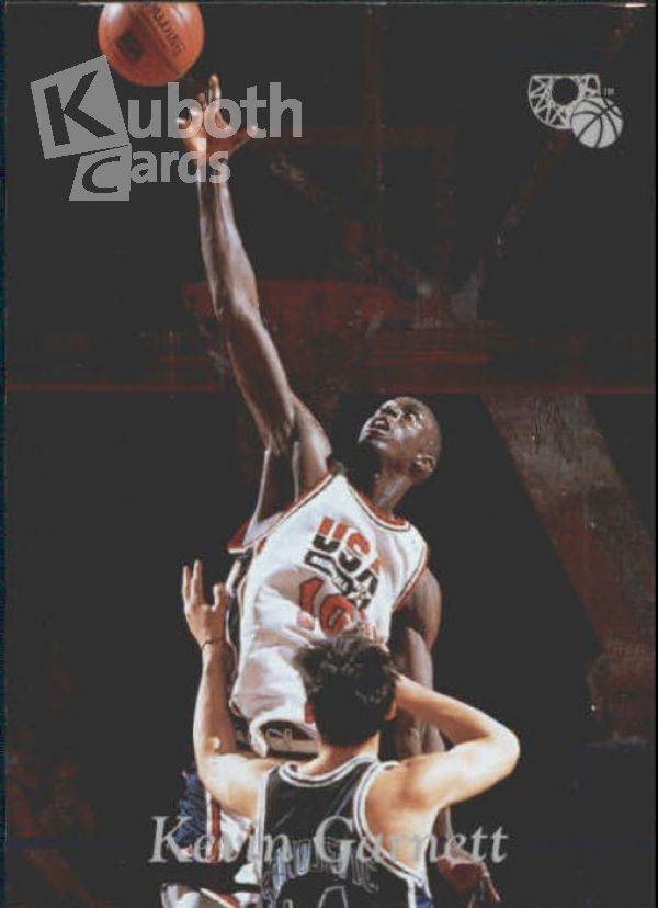 NBA 1995 Classic Silver Foil - No. 5 - Kevin Garnett