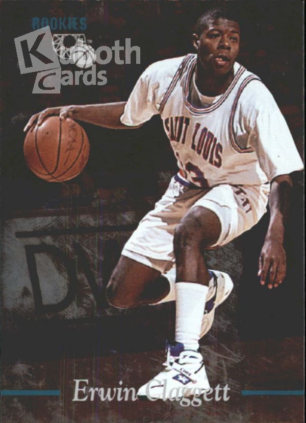 NBA 1995 Classic Silver Foil - No. 50 - Erwin Claggett