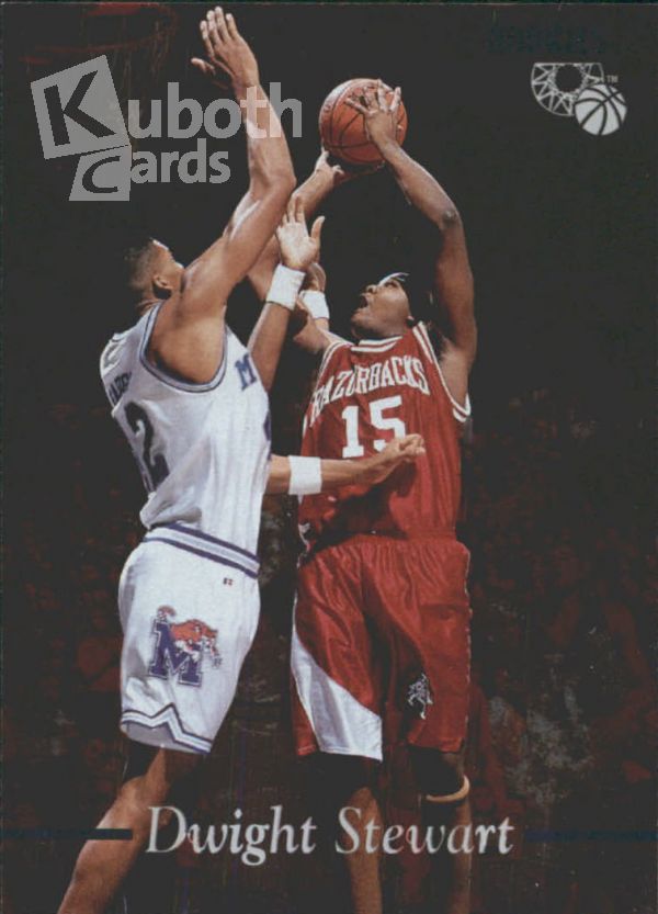 NBA 1995 Classic Silver Foil - No. 57 - Dwight Stewart