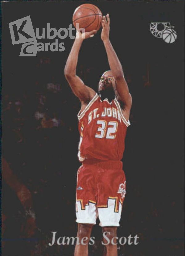 NBA 1995 Classic Silver Foil - No. 74 - James Scott