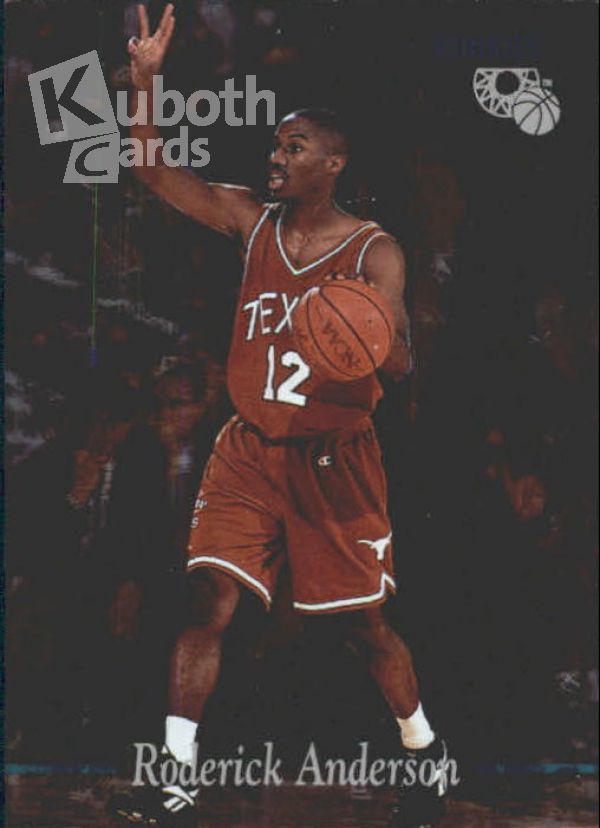 NBA 1995 Classic Silver Foil - No. 75 - Roderick Anderson