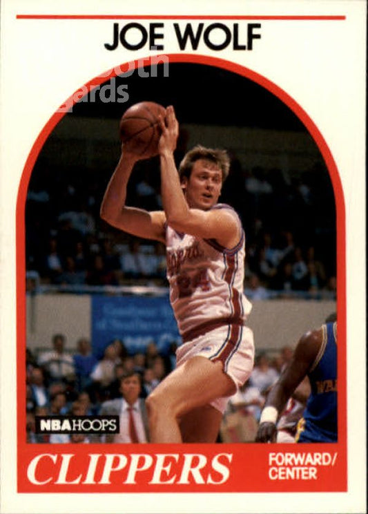 NBA 1989-90 Hoops - No 173 - Joe Wolf