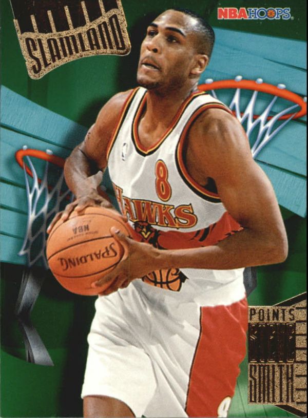 NBA 1995-96 Hoops Slamland - No SL2 - Steve Smith