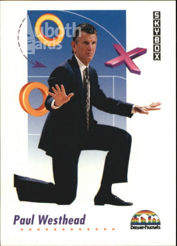 NBA 1991-92 SkyBox - No 384 - Paul Westhead