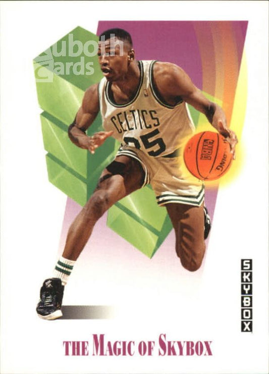 NBA 1991-92 SkyBox - No 567 - Reggie Lewis