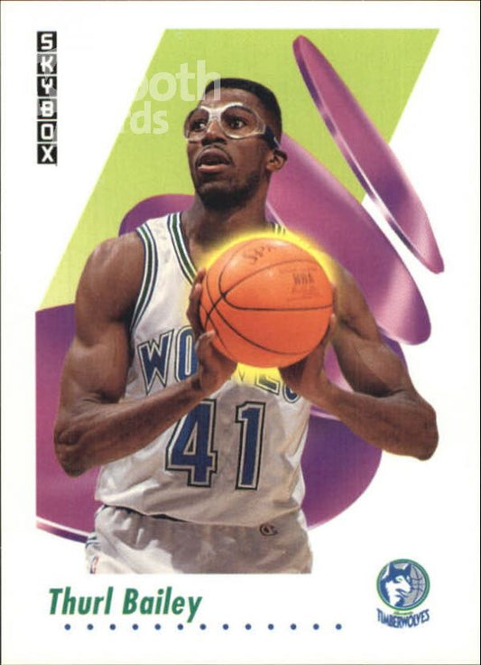NBA 1991-92 SkyBox - No 635 - Thurl Bailey
