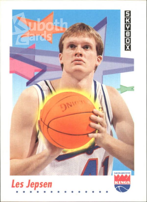 NBA 1991-92 SkyBox - No 643 - Les Jepsen