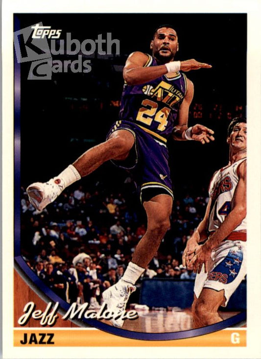 NBA 1993-94 Topps - No 87 - Jeff Malone