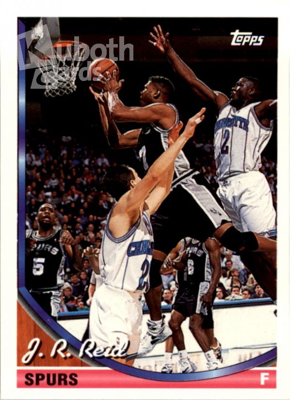 NBA 1993-94 Topps - No. 37 - JR Reid