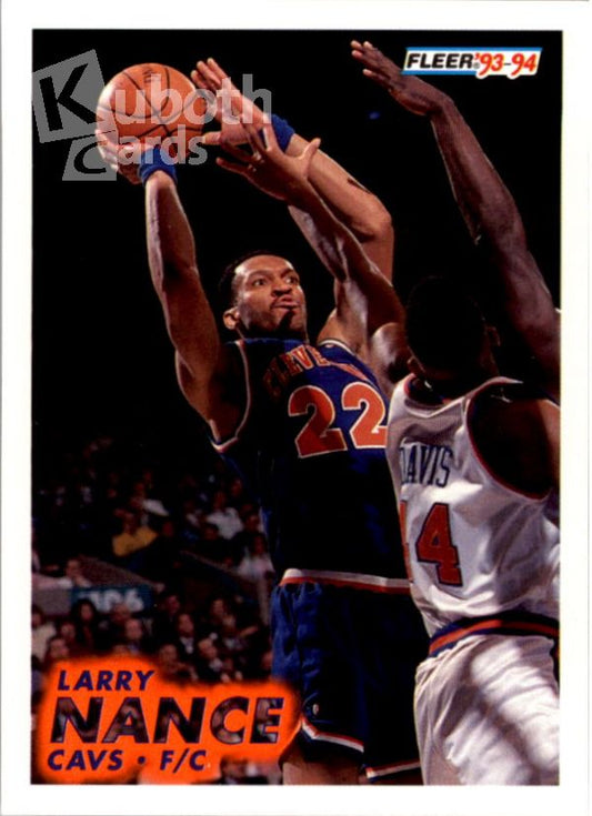 NBA 1993-94 Fleer - No. 38 - Larry Nance