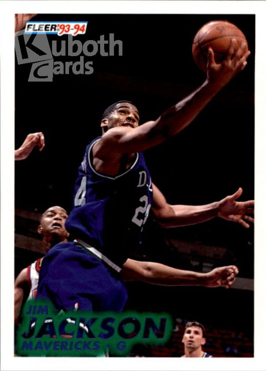 NBA 1993-94 Fleer - No 46 - Jim Jackson