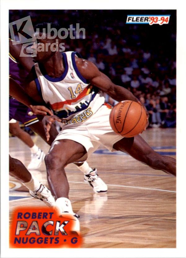 NBA 1993-94 Fleer - No 55 - Robert Pack