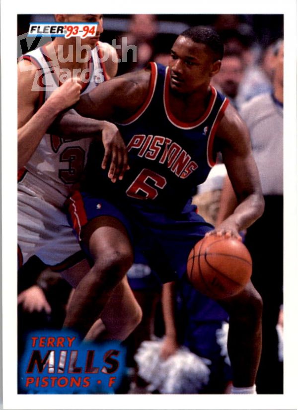 NBA 1993-94 Fleer - No 61 - Terry Mills