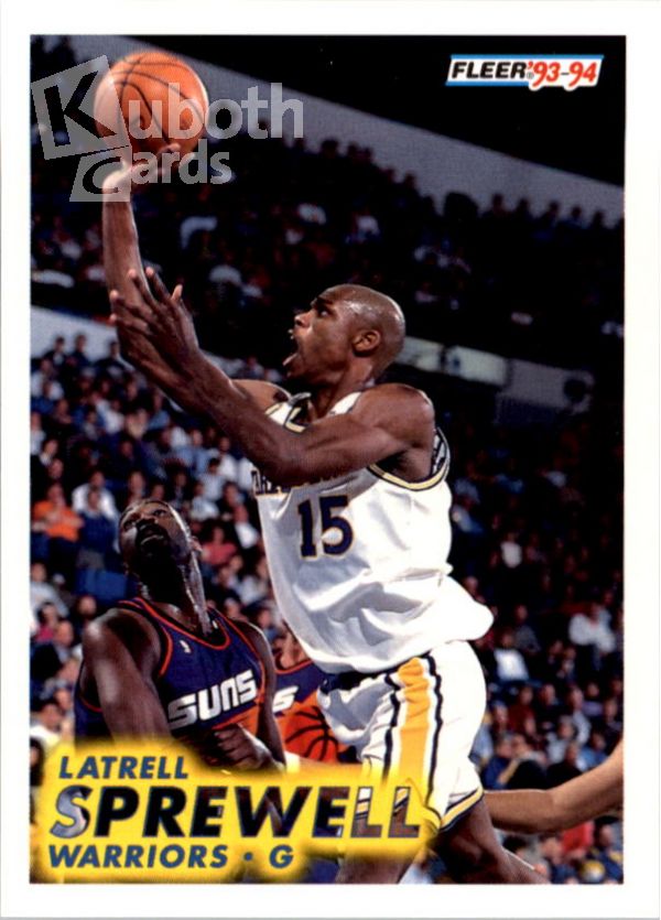 NBA 1993-94 Fleer - No. 73 - Latrell Sprewell