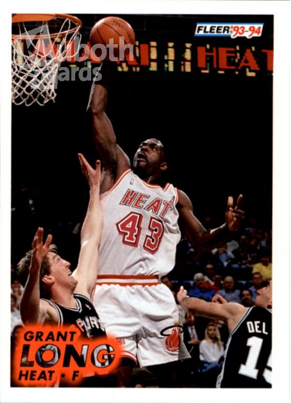 NBA 1993-94 Fleer - No 107 - Grant Long