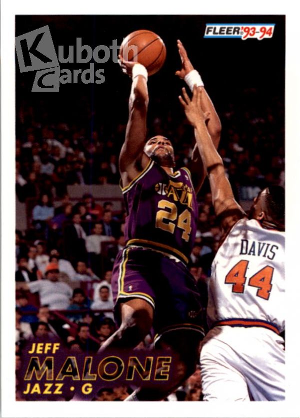 NBA 1993-94 Fleer - No 210 - Jeff Malone