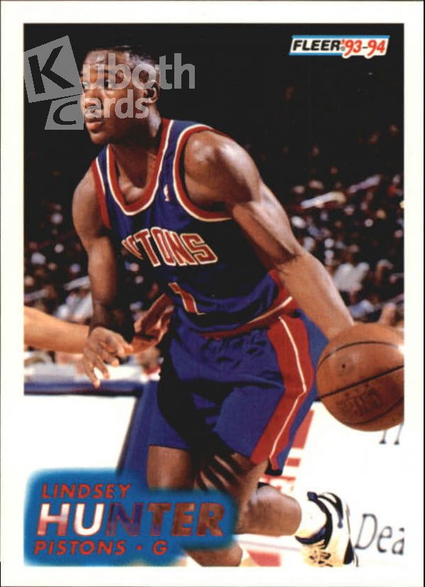 NBA 1993-94 Fleer - No 283 - Lindsey Hunter