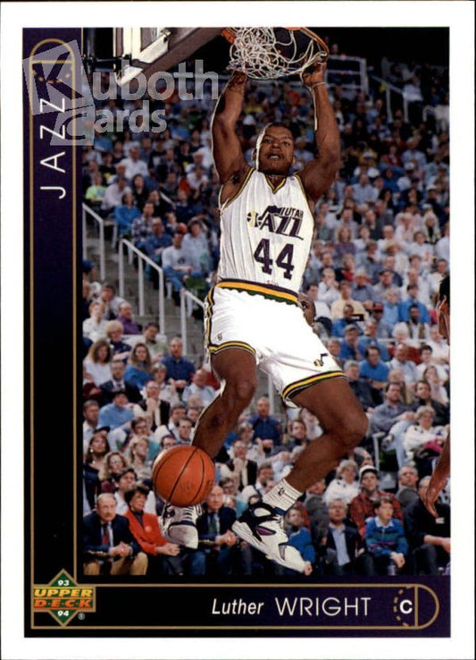 NBA 1993/94 Upper Deck - No. 339 - Luther Wright