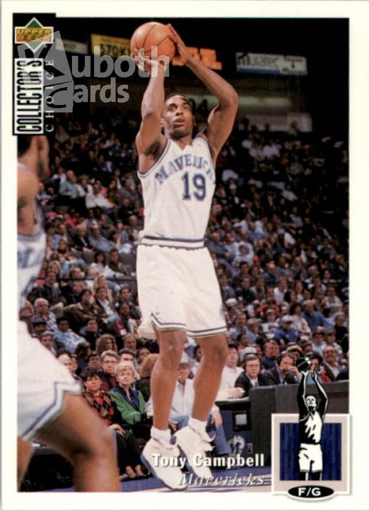 NBA 1994-95 Collector's Choice International German - No 19 - Tony Campbell