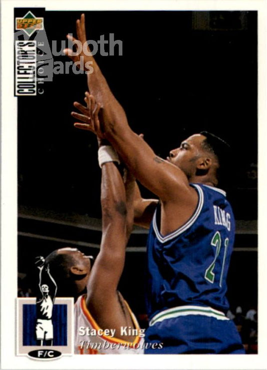 NBA 1994-95 Collector's Choice International German - No 28 - Stacey King